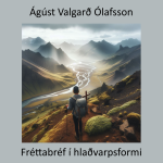 Ágúst Valgarð Fréttabréf